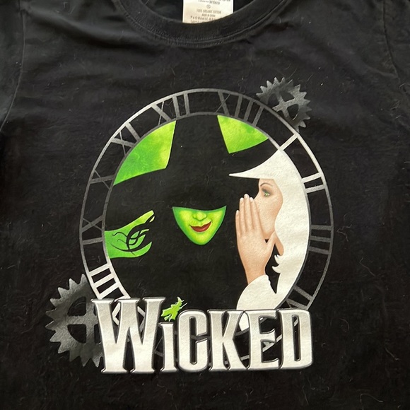 Official Wicked Broadway Musical Defy Gravity youth t shirt - Picture 3 of 7